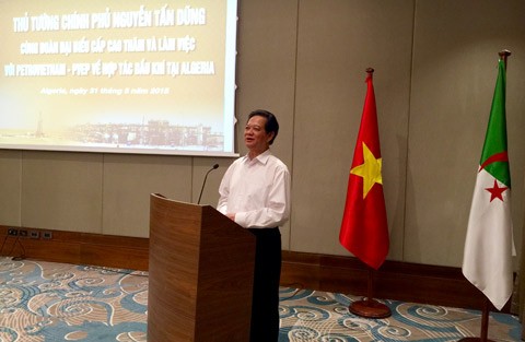 Премьер Вьетнама посетил Национальную нефтегазовую компанию Алжира  - ảnh 1